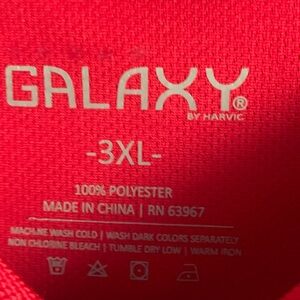 Galaxy Men’s Polo shirt 3xl